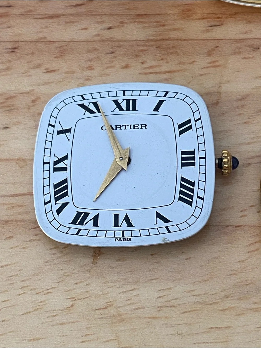 Cartier elegant wristwatch
